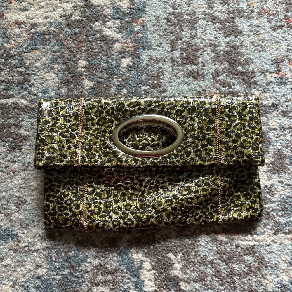 Vintage leopard print Clutch